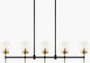 Wakre Chandelier, by Surya, 6" length x 50" width x 40" height thumbnail