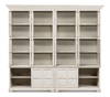 Glass Front Bookcase, by Sarreid, 1'10" length x 10'1" width x 8'10" height thumbnail 10