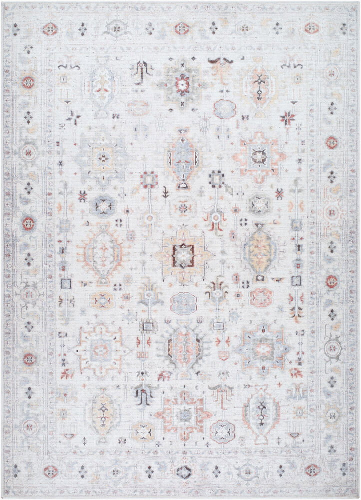 Marlon Machine Woven Rug, by Surya, 1'3.75" length x 1'3.75" width