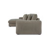 Berga Sectional Left Pebble, Sectional Sofa by Moe's Home, 118.25" width x 33" height x 65.5" depth thumbnail 3