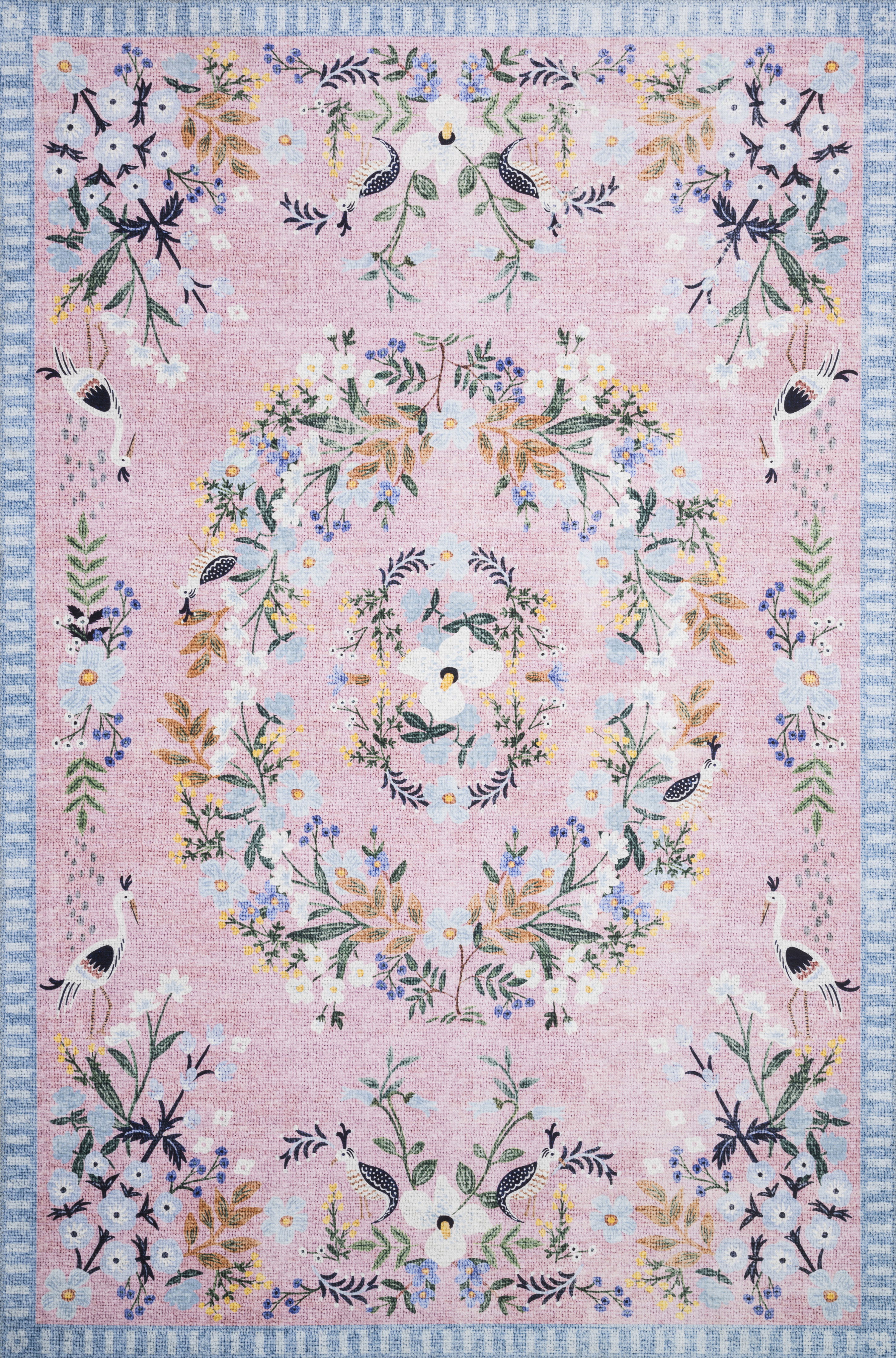 Rifle Paper Co. x Loloi Palais Rug, 2'3" length x 5' width