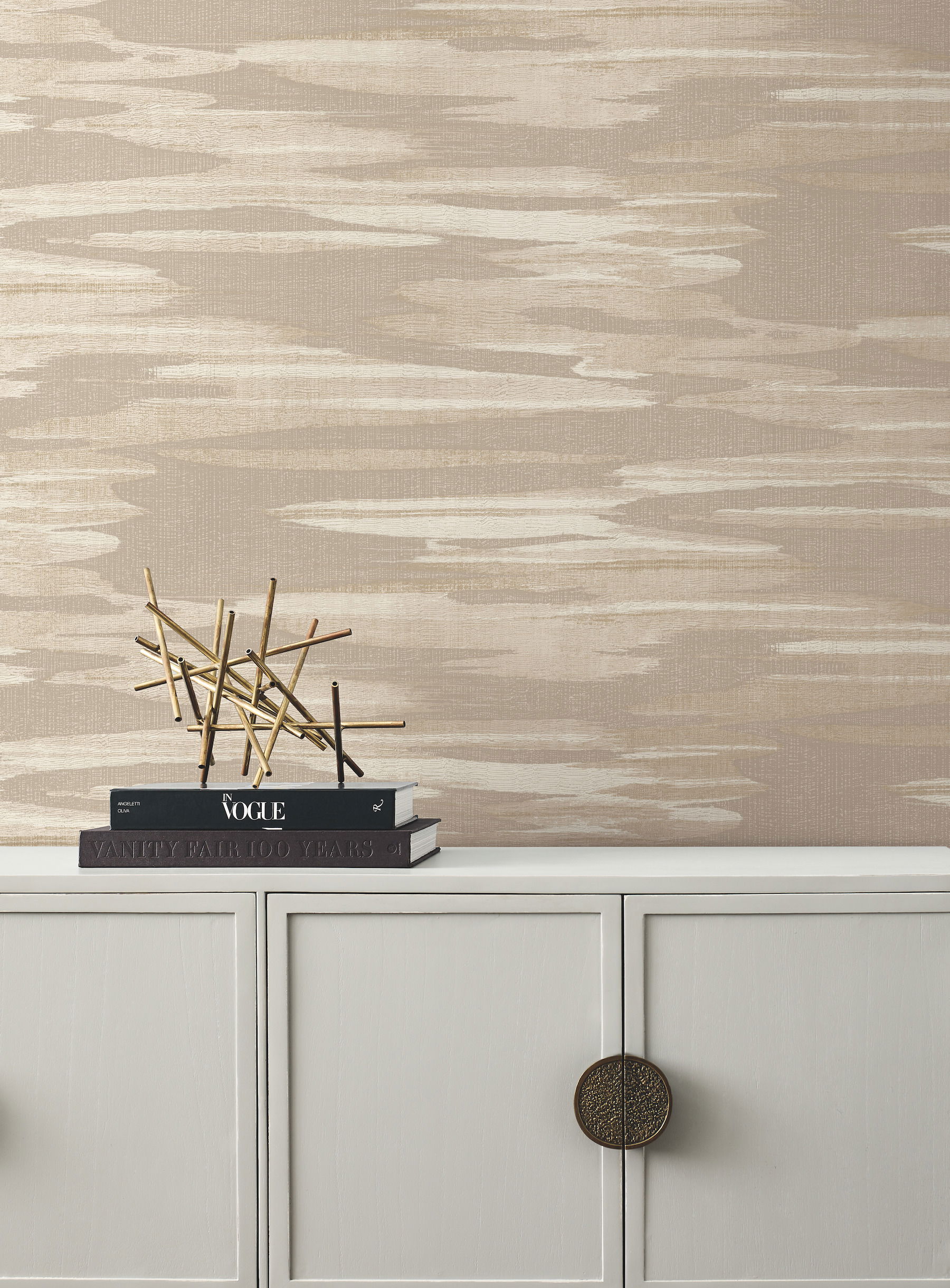 Nimbus Taupe Wallpaper large image 