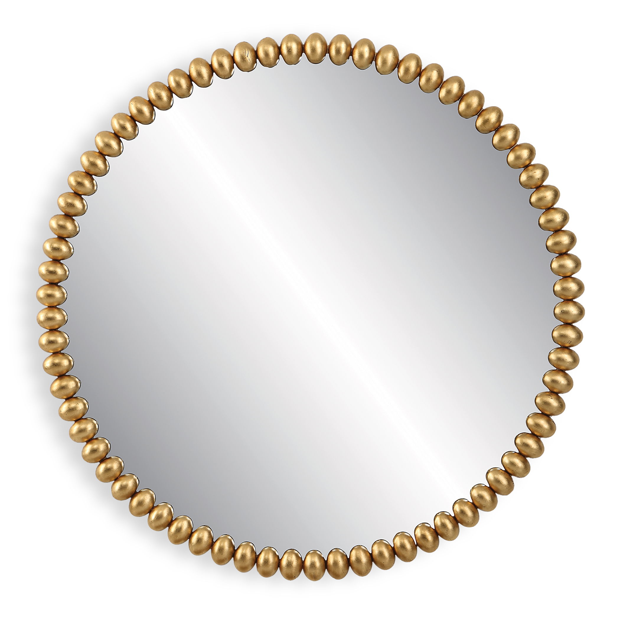 Byzantine Round Gold Mirror large image 