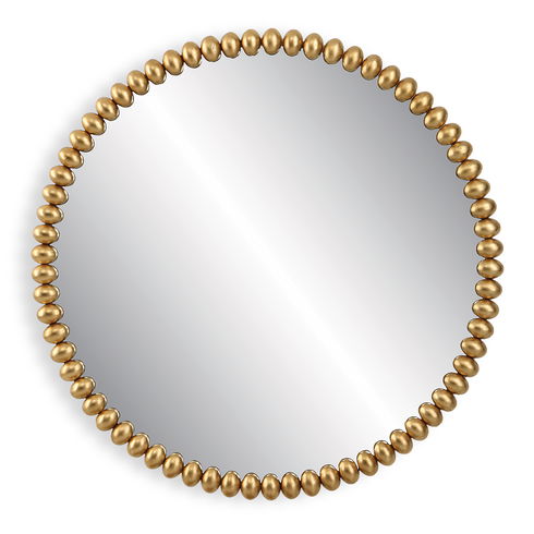 Byzantine Round Gold Mirror