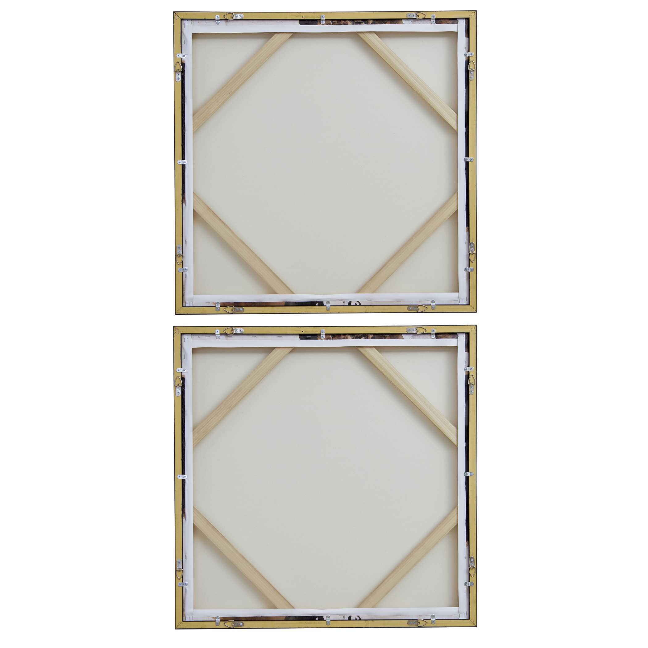Tactile Inspiration Framed Abstract Art Set/2, Painting by Uttermost, 37.5" width x 37.5" height x 2" depth View 6