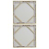 Tactile Inspiration Framed Abstract Art Set/2, by Uttermost, 37.5" width x 37.5" height x 2" depth thumbnail 6