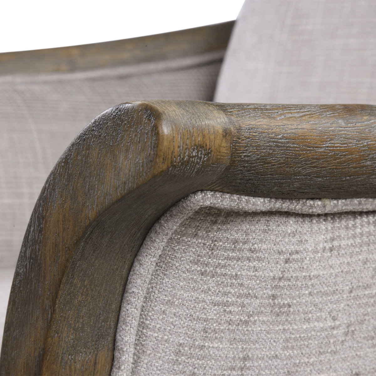 Brittoney Taupe Armchair, Accent Chair by Uttermost, 32" width x 35" height x 30.5" depth View 7