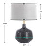 Flanagan Mottled Gloss Table Lamp 2 Flanagan Mottled Gloss Table Lamp thumbnail 2
