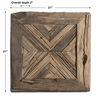 Rennick Reclaimed Wood Wall Art, Sculptural Wall Art by Uttermost, 21" width x 21" height x 2" depth thumbnail 3