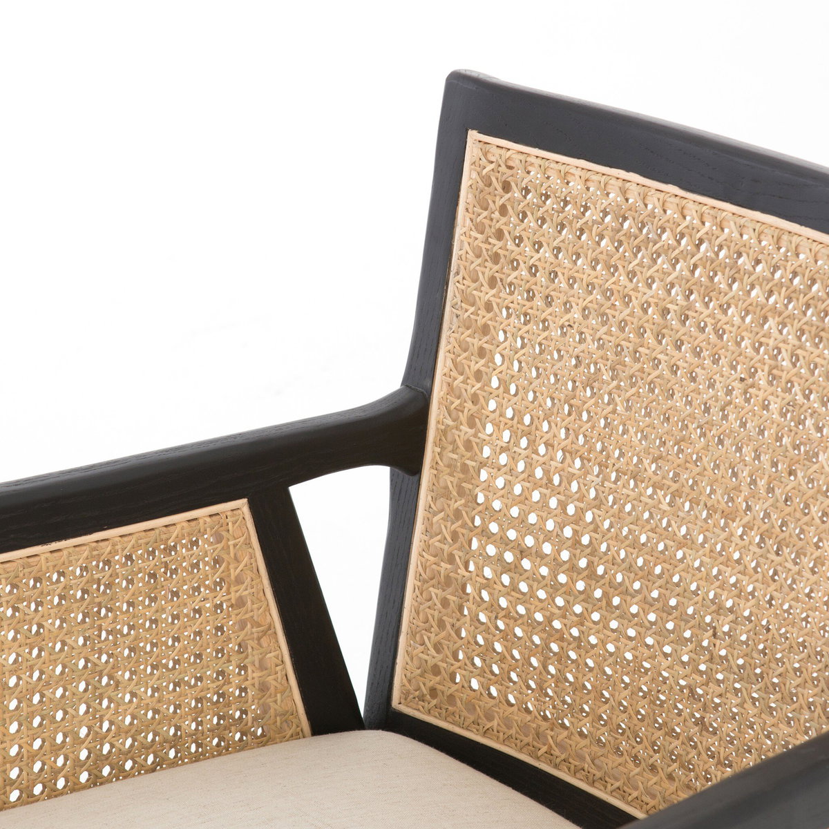 Antonia Cane Dining Armchair, Dining Chair by Four Hands, 22.75" width x 33" height x 23.5" depth View 10