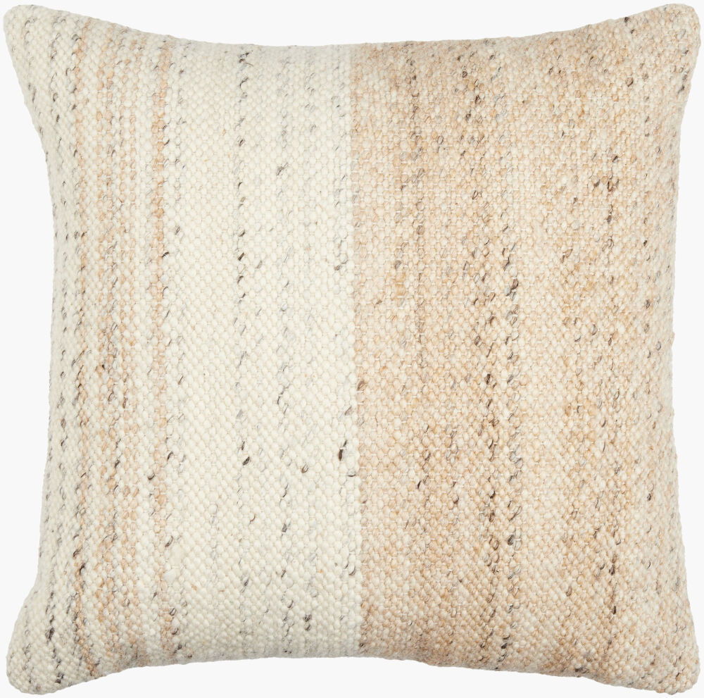 Deccan Traps Accent Pillow, Decorative Pillow by Surya, 18" length x 18" width