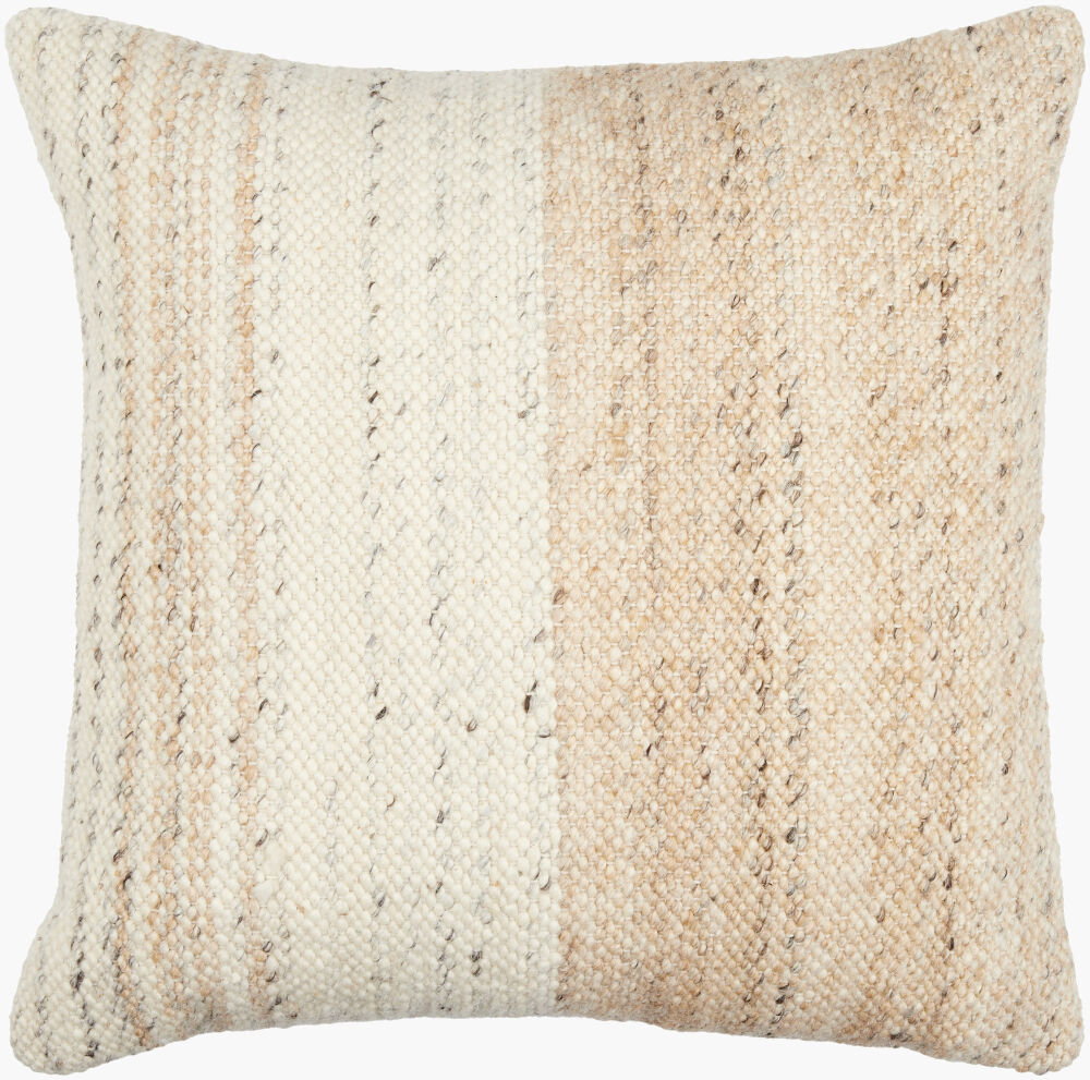 Deccan Traps Accent Pillow Down, Decorative Pillow by Surya, 20" length x 20" width