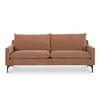 Paris Sofa Heritage Pink, Sofas & Sectional by Moe's Home, 80" width x 27.5" height x 35" depth thumbnail 1