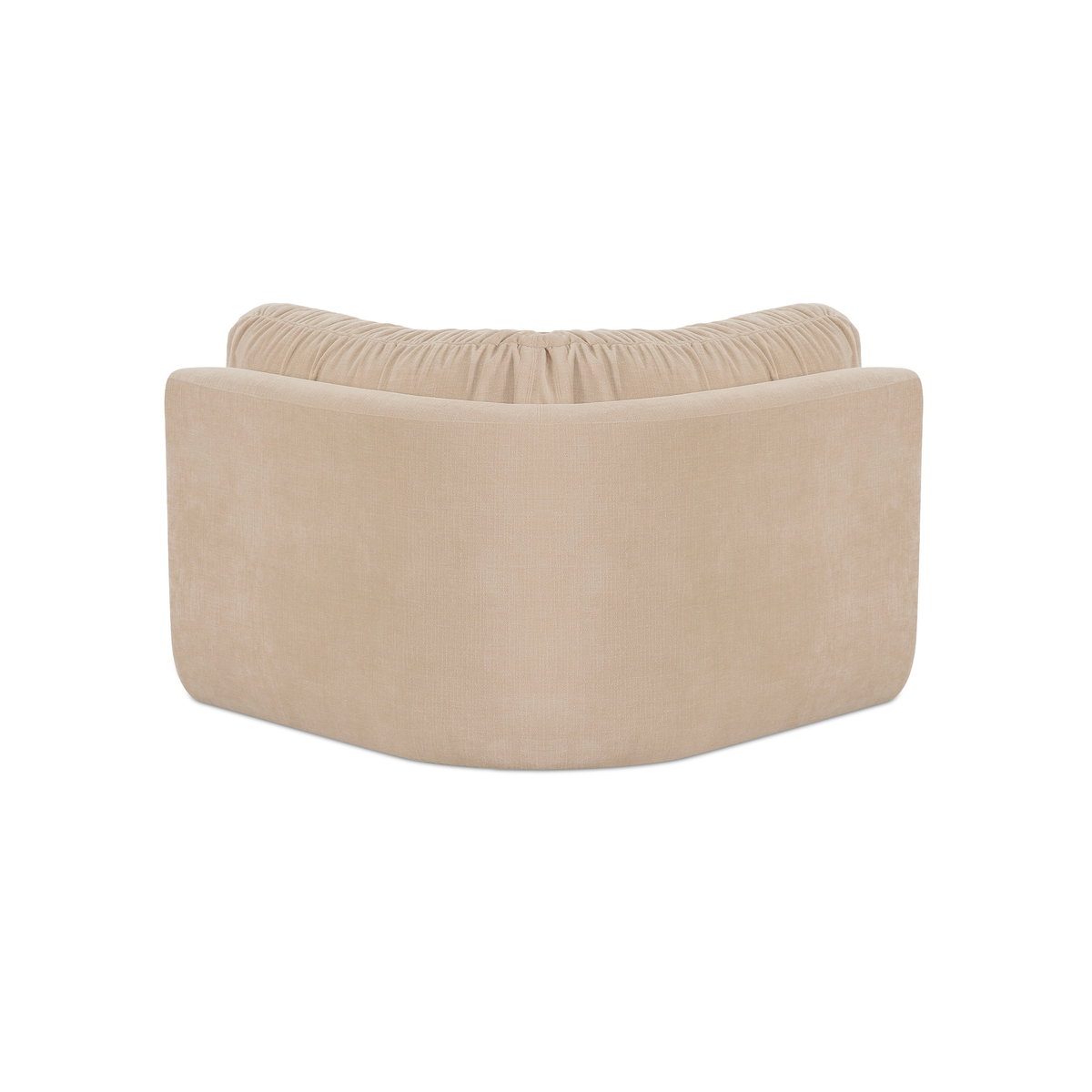 Matina Corner Chair Oatmeal, Sectional Sofa by Moe's Home, 40.9" width x 30.7" height x 40.9" depth View 4