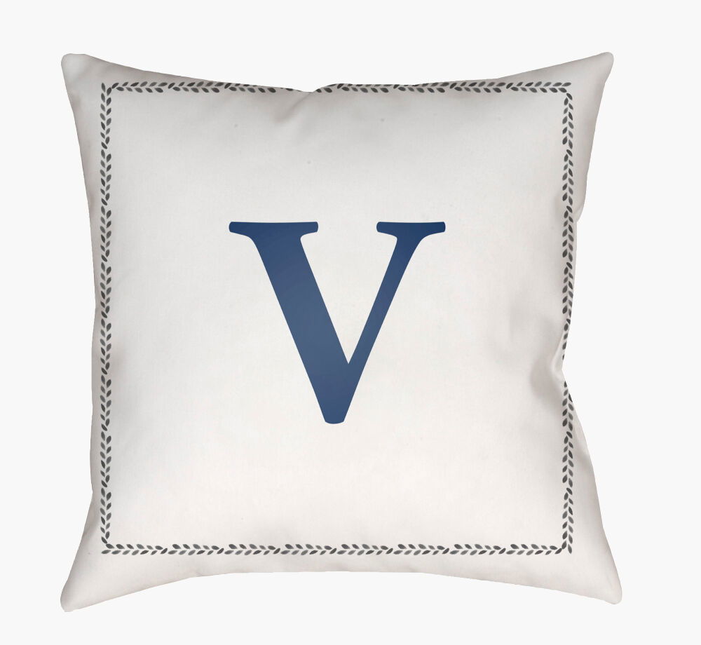 Initials Accent Pillow large image 