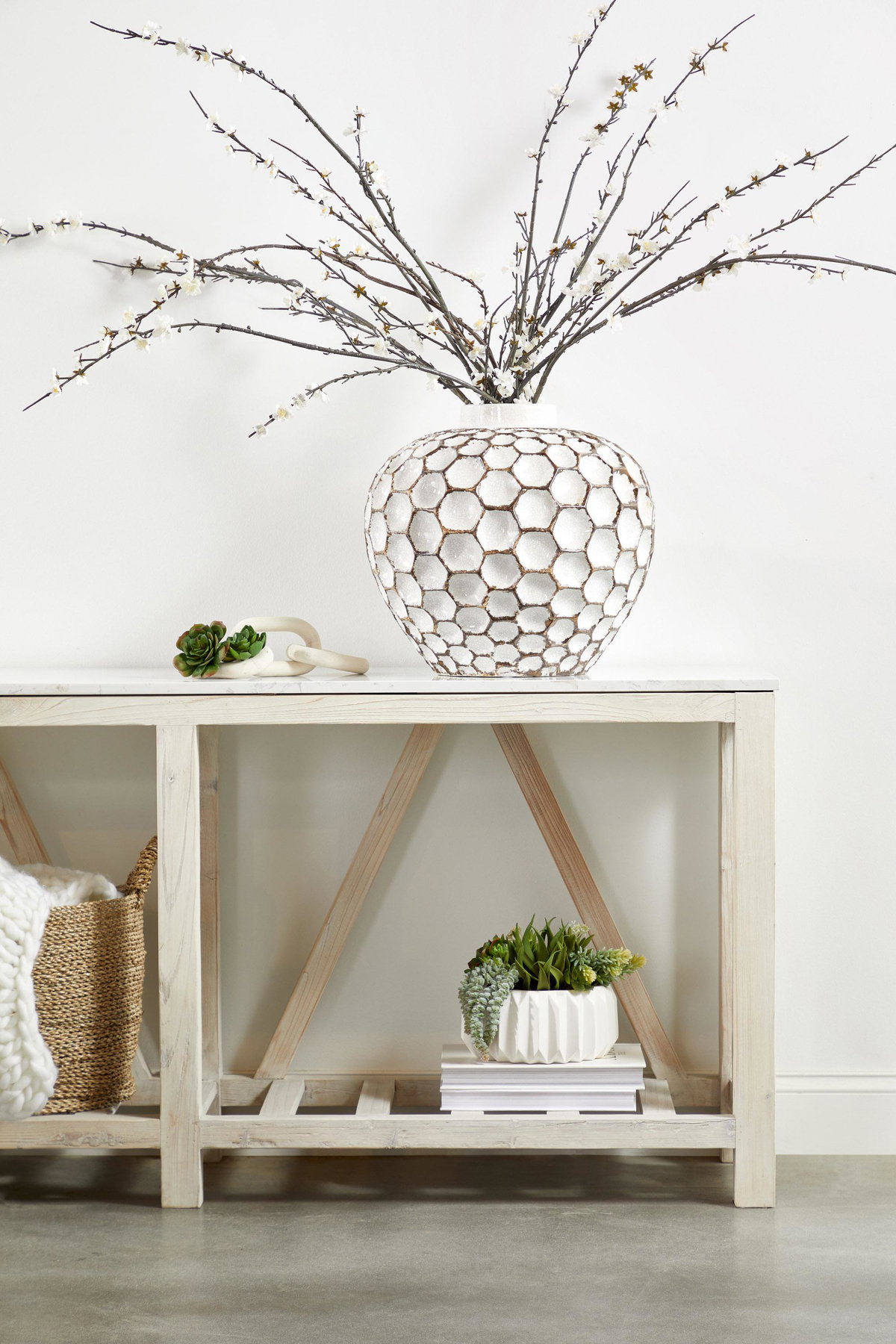 Spruce Console Table, by Essentials for Living, 70.5" width x 31.5" height x 17.5" depth View 5