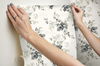 Magnolia Home Heirloom Rose Grey & White Peel & Stick Wallpaper thumbnail 3