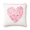 Rifle Paper Co. x Loloi Pillows Pillow, Decorative Pillow, 22" length x 22" width thumbnail 1