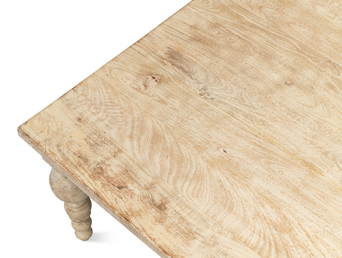 Jocelyn Coffee Table, by Sarreid, 3'3" length x 3'3" width x 1'6" height View 5