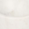 Katora Small Premium Solid White Marble Bowl, Decorative Bowl by Mercana, 6.5" length x 6.5" width x 4" height thumbnail 5