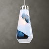 Windswept Blue & White 1 Light Mini Pendant thumbnail 8