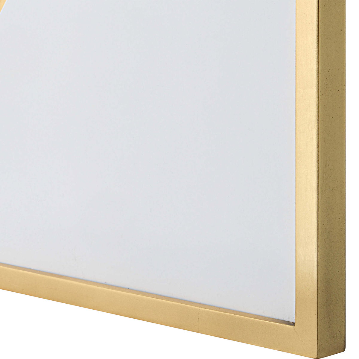 Danbury White Mirror, by Uttermost, 32.12" width x 80.12" height x 1.12" depth View 6