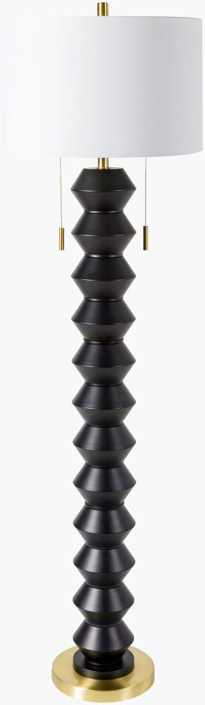 Rogow Accent Floor Lamp, by Surya, 17" width x 62" height