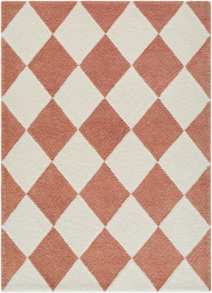 Wooly Handmade Rug, by Surya, 3'9" length x 2'3" width