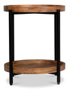 Profile Round End Table, by Sarreid, 1'10" length x 1'10" width x 2' height thumbnail 3