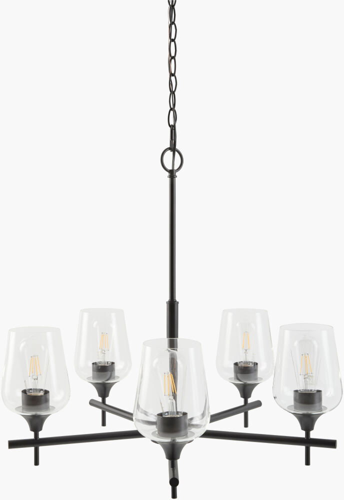 Yueva Chandelier, by Surya, 25" length x 25" width x 24" height