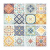 Spanish Terracotta Tile Peel & Stick Backsplash, by York Wall, 10.8" length x 10.5" width x 0.06" depth thumbnail