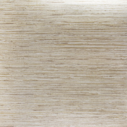 Faux Grasscloth Taupe Peel & Stick Wallpaper