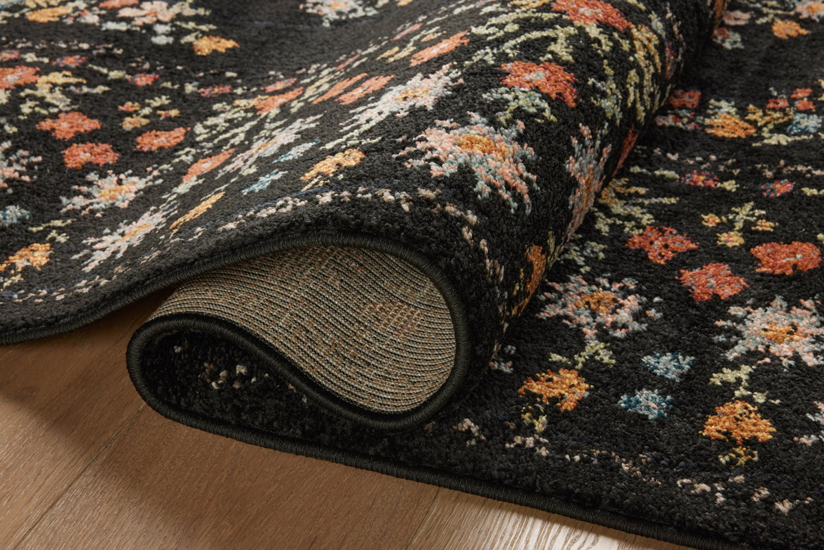 Rifle Paper Co. x Loloi Laurel Rug, 5'3" length x 7'8" width View 4