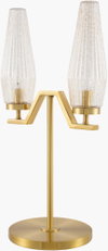 Caelis Accent Table Lamp, by Surya, 13" width x 23" height thumbnail