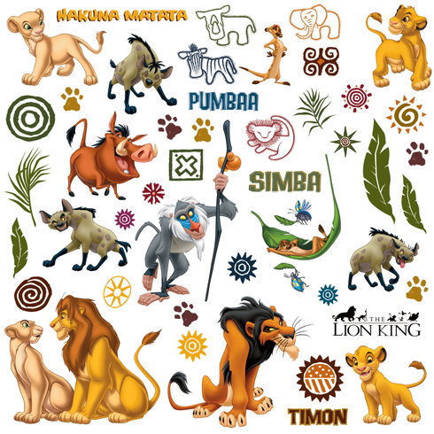 The Lion King Wall Decals