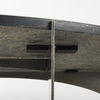 Reinhold III Black Marble Top Iron Coffee Table thumbnail 9