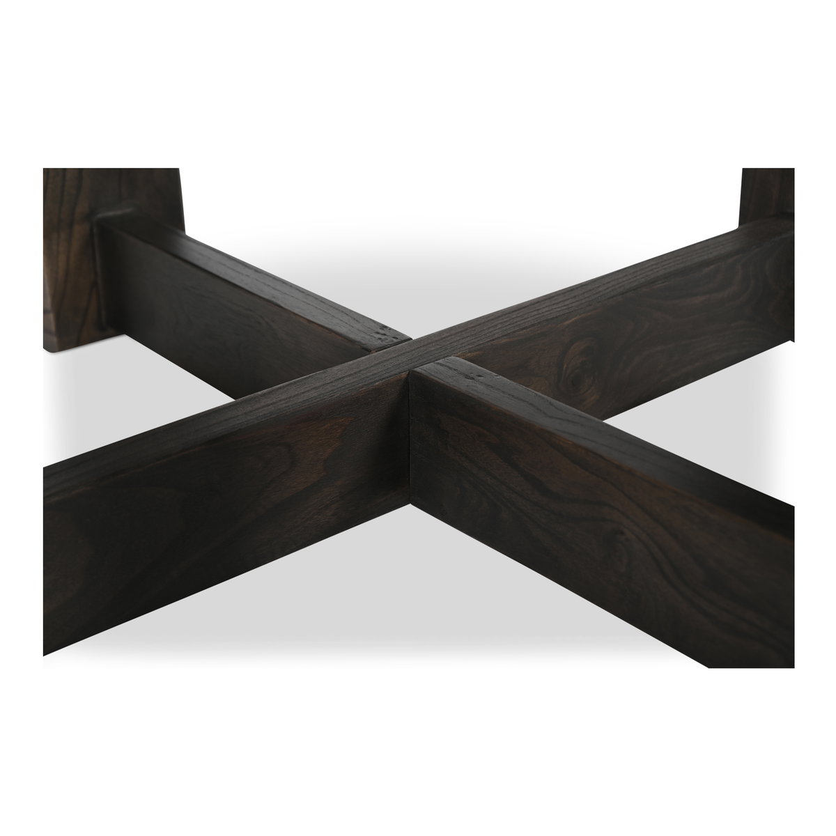 Glenn Round Dining Table Dark Brown, by Moe's Home, 60" width x 30" height x 60" depth View 4
