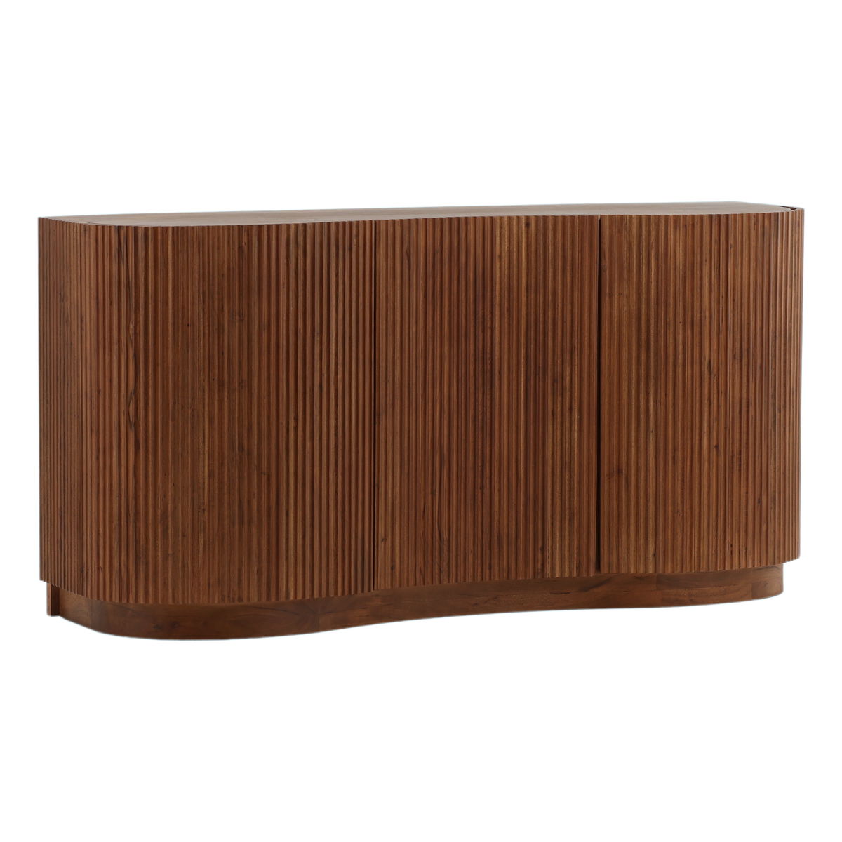 Carlton Sideboard Brown, Sideboards & Buffet by Dovetail, 68" width x 34.18" height x 19.75" depth View 1