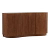 Carlton Sideboard Brown, Sideboards & Buffet by Dovetail, 68" width x 34.18" height x 19.75" depth thumbnail 1