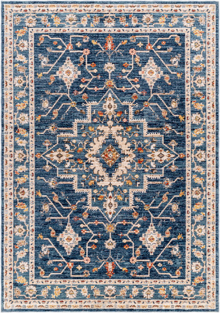 Truva Machine Woven Rug, by Surya, 1'3.75" length x 1'3.75" width