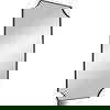 Lennox Black Scalloped Corner Mirror thumbnail 4