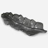 Smoked Leaf Glass Tray, Decorative Tray by Uttermost, 43" width x 4.5" height x 16.5" depth thumbnail 1