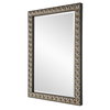Silvio Tiled Vanity Mirror, by Uttermost, 1'11.12" width x 2'8.75" height x 1.62" depth thumbnail 5