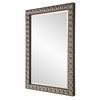 Silvio Tiled Vanity Mirror, by Uttermost, 23.12" width x 32.75" height x 1.62" depth thumbnail 5