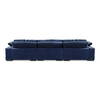 Plunge Large Sectional Navy, Sectional Sofa by Moe's Home, 147.5" width x 34" height x 46" depth thumbnail 3