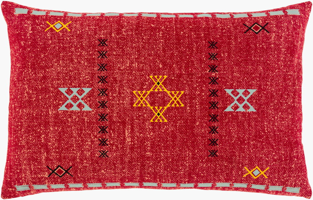 Cactus Silk Lumbar Pillow Down large image 