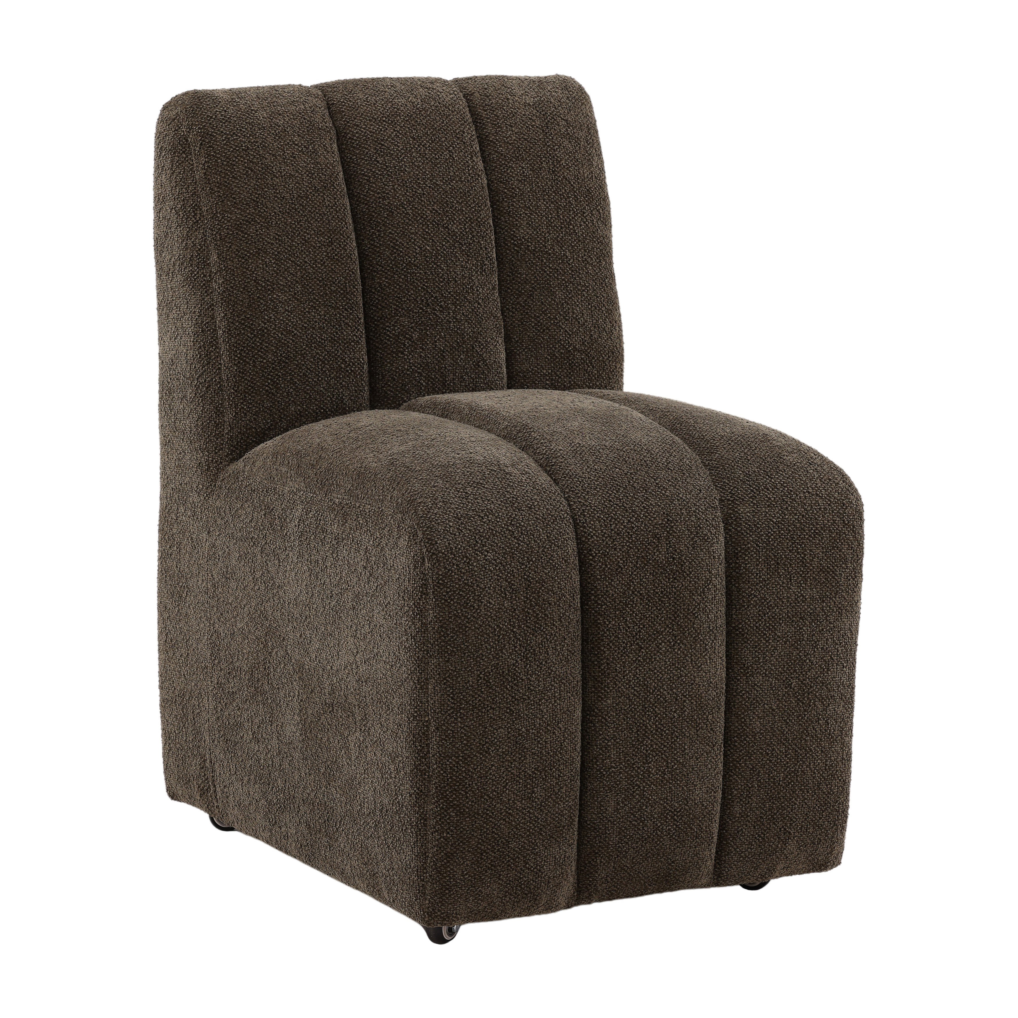 Marvin Dining Chair Olive, by Dovetail, 20.75" width x 32" height x 26.75" depth View 1