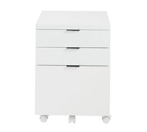 Online Designer Bedroom Gates 20" 3-Drawer File Cabinet, White