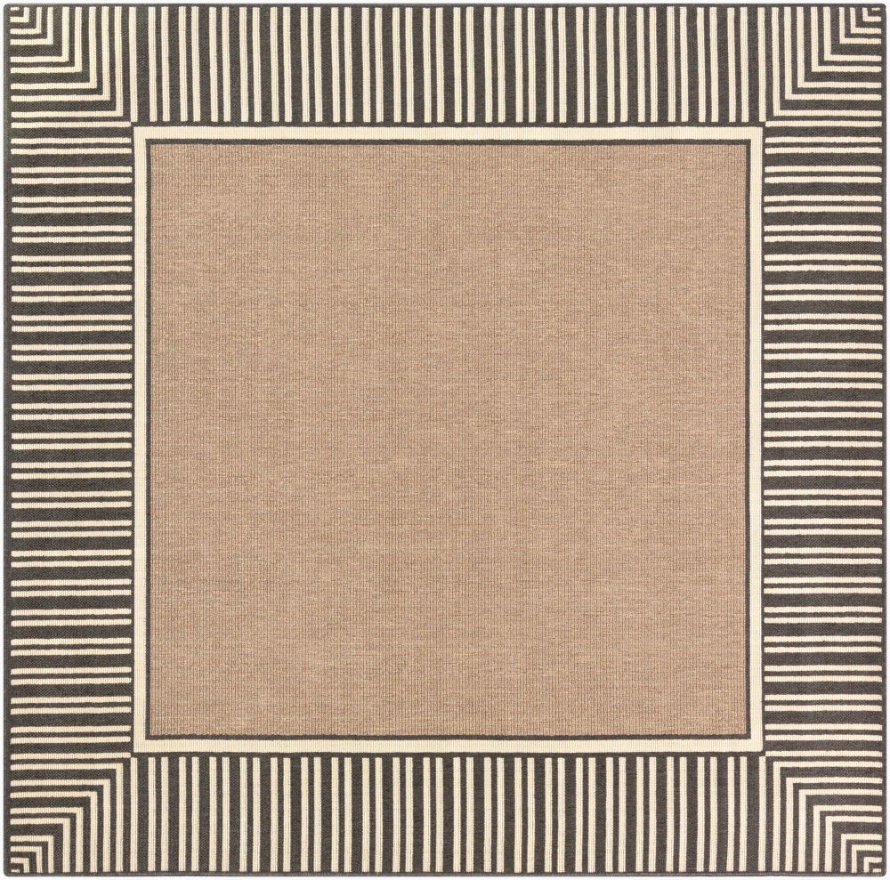 Alfresco Machine Woven Rug, by Surya, 7'2.61" length x 7'2.61" width
