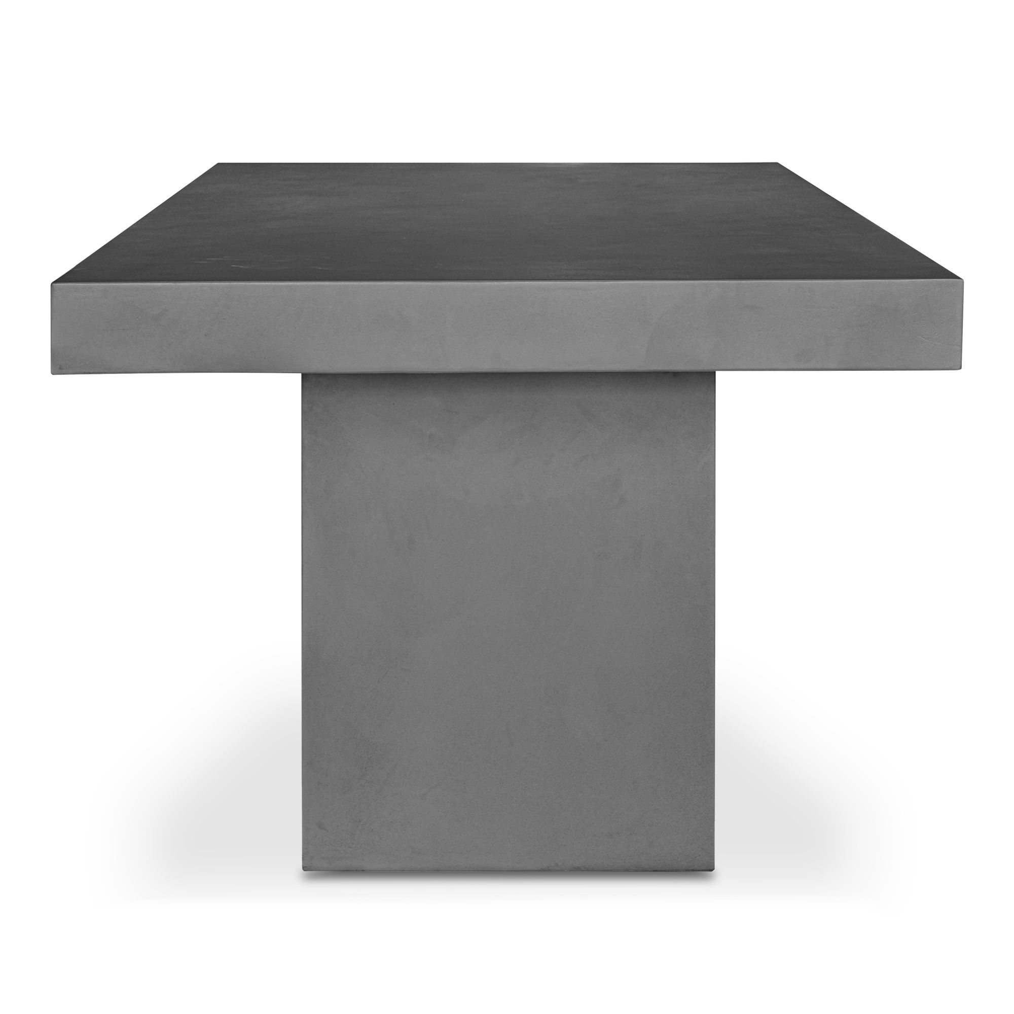 Antonius Outdoor Dining Table Grey, Outdoor Table by Moe's Home, 6'6.75" width x 2'6" height x 3'3.25" depth View 3